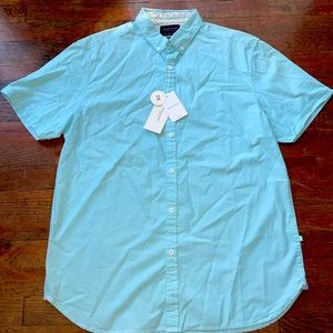 Denim & Flower Men’s Bright Blue Button-Up